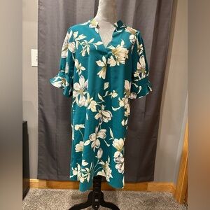 XL floral dress